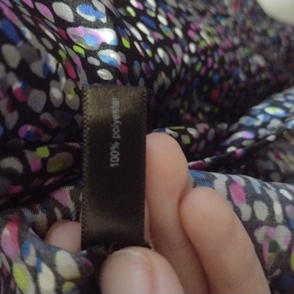 THE limited summer shirt multi-colored wrap around the neck sleeveless - Picture 10 of 10